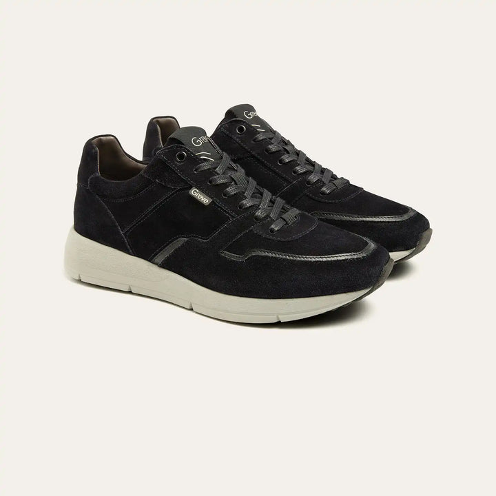Walker Dark Blue Suède thumbnail 1