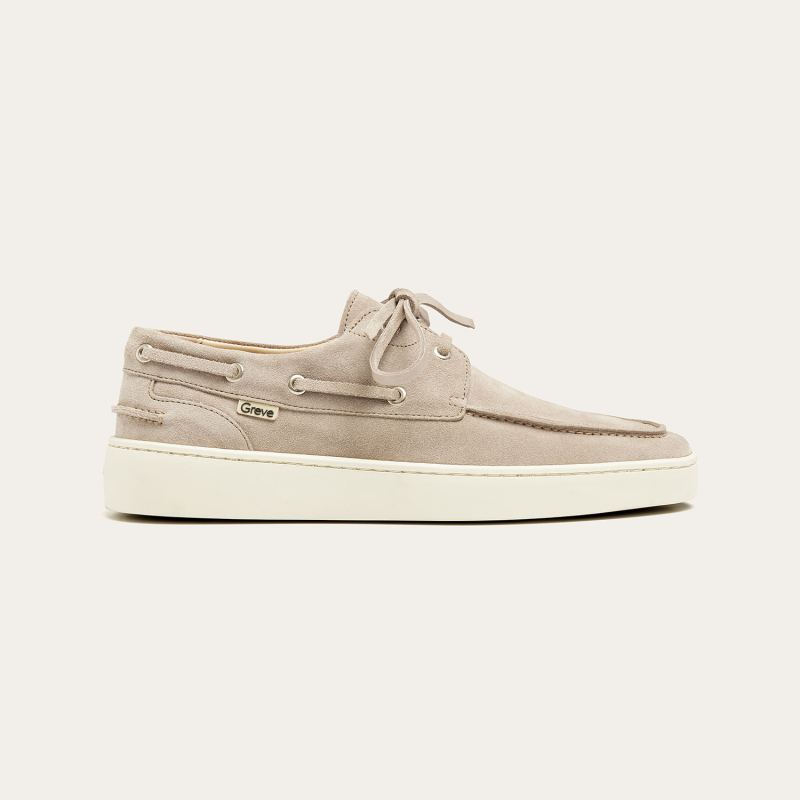 Greve Sneaker Wave Roccia suede