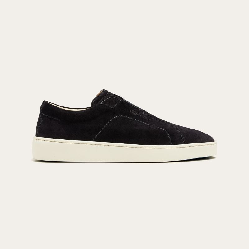 Greve Sneaker Wave Dark Blue suede