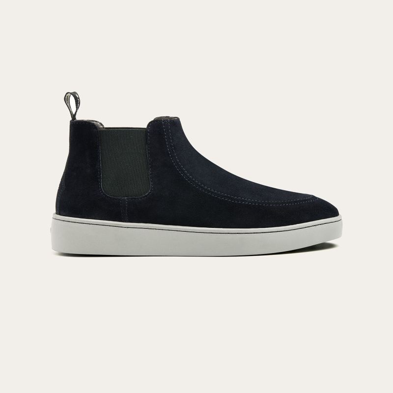 Greve Chelsea Wave Dark Blue Suede 