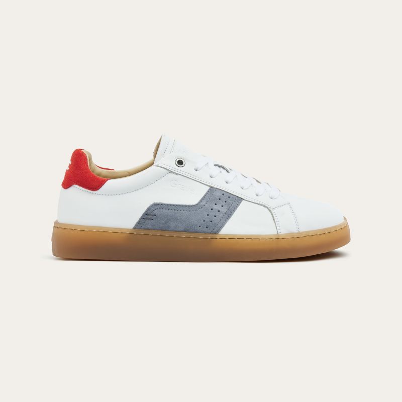 Greve Sneaker Wave White Calf - extra breed