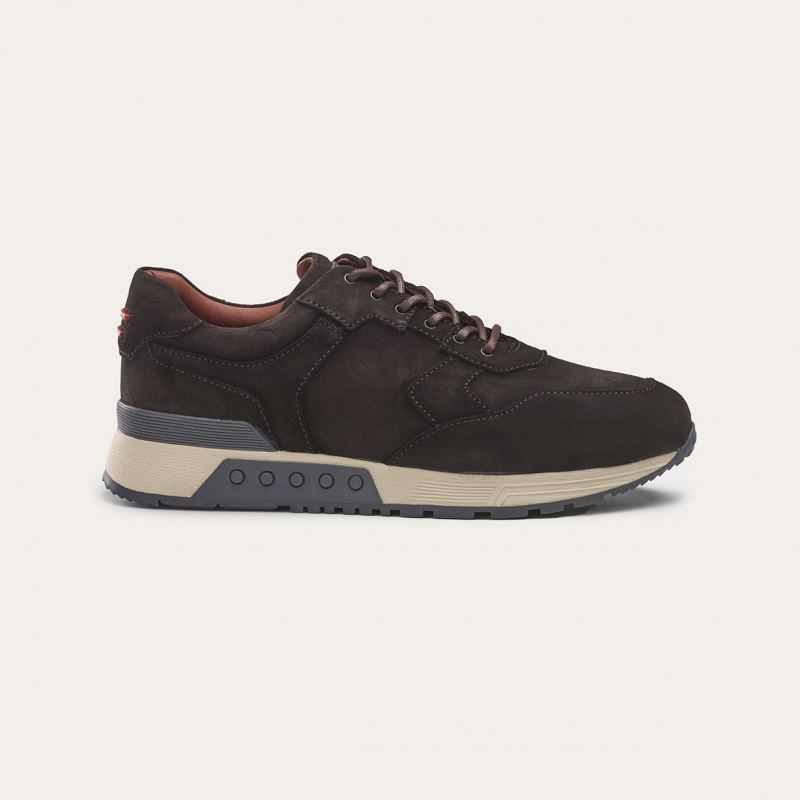 Greve Sneaker Haarlem Dark Brown Shade - extra breed 