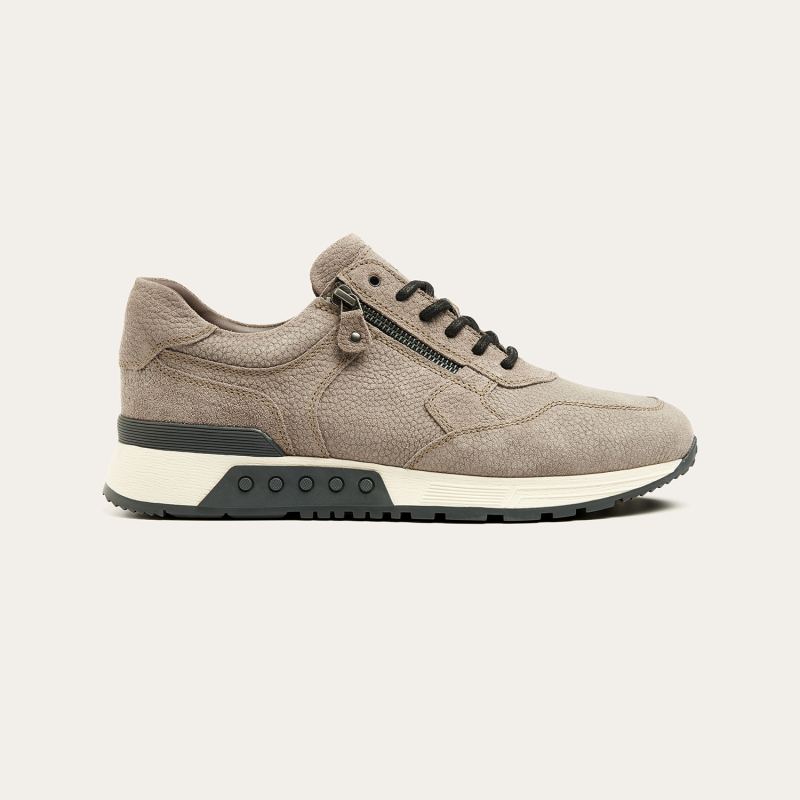 Greve Sneaker Haarlem Roccia Suede Rock - extra breed