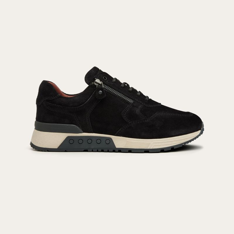 Greve Sneaker Haarlem Off Black - extra breed