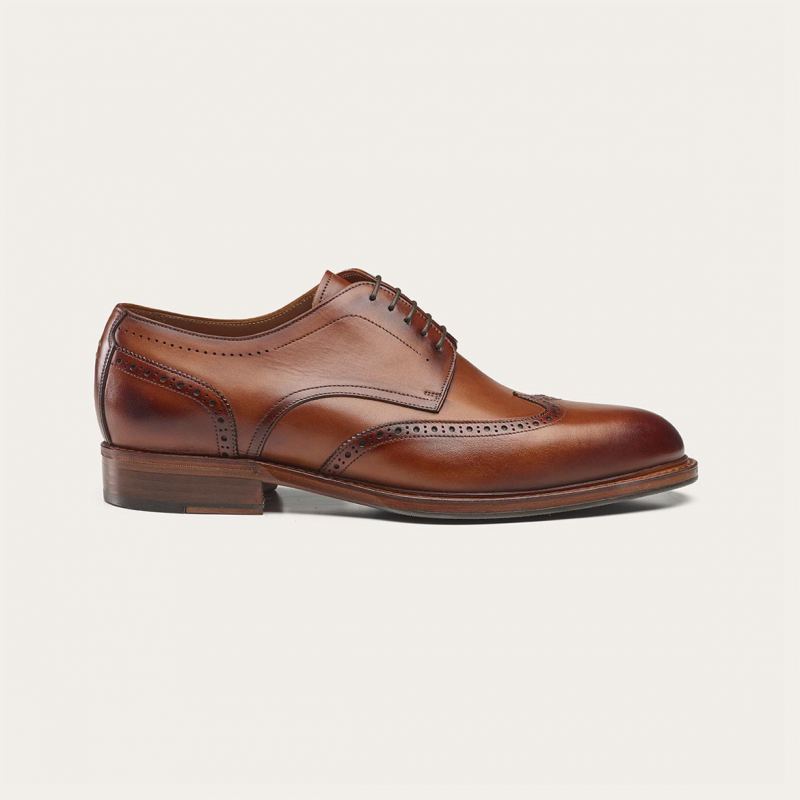 Greve Veterschoen Rotterdam Cognac Patina - extra breed 