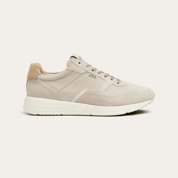 Greve Sneaker Walker Fantasma suede 